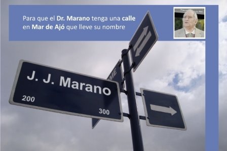 Calle Dr. Marano en Mar de Ajó