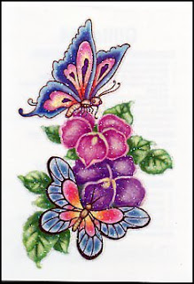 Tattoos: Flowers and Butterflies