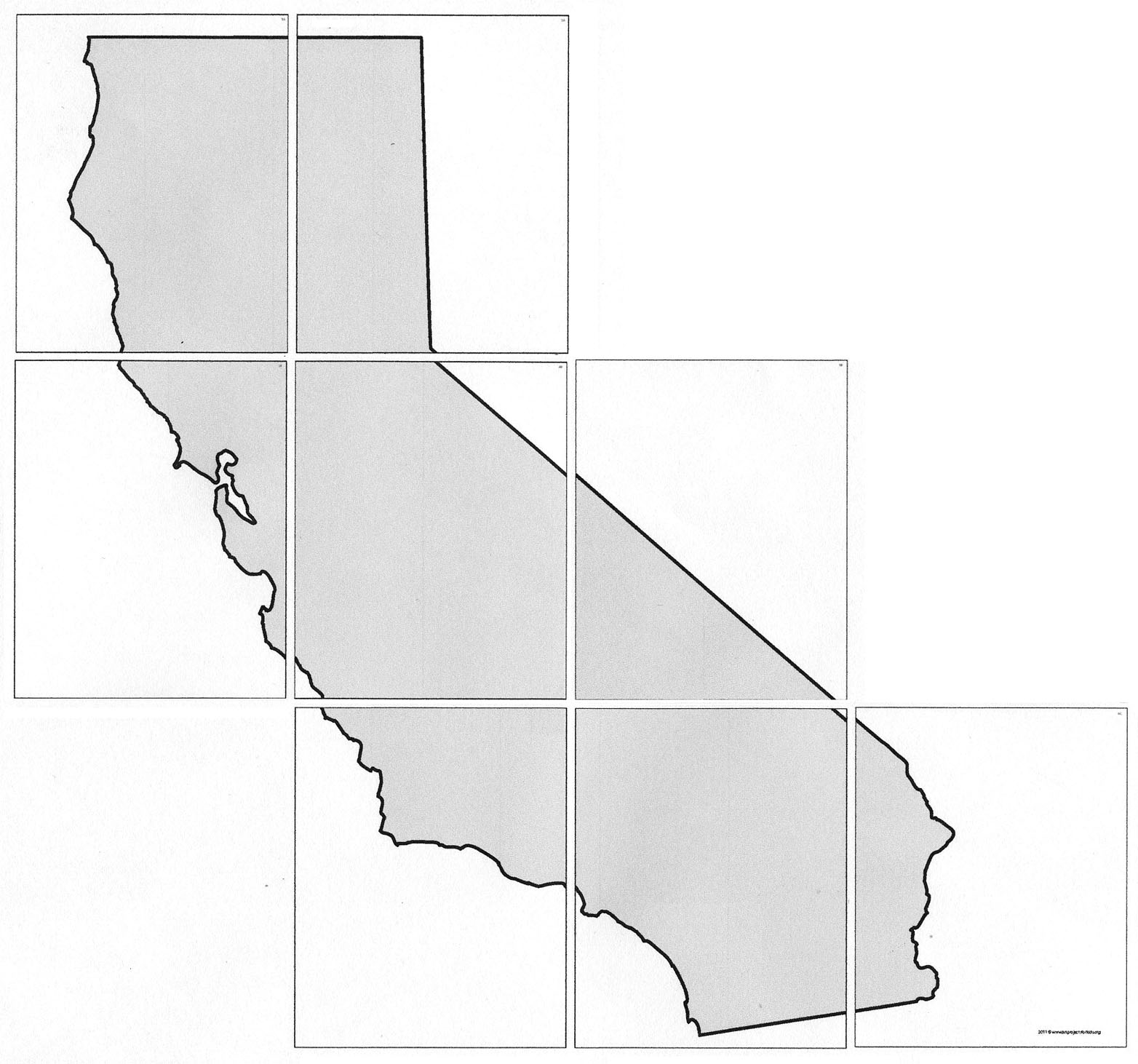 california map coloring pages for kids - photo #26