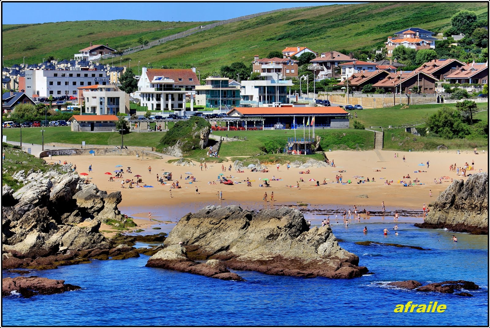 Foto de Playa de San Juan de la Canal en Santa Cruz de Bezana, Cantabria