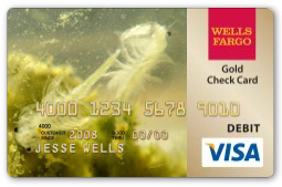 how to customize wells fargo debit card picture