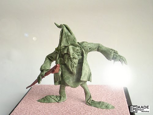 Origami Xenomorph Instructions
