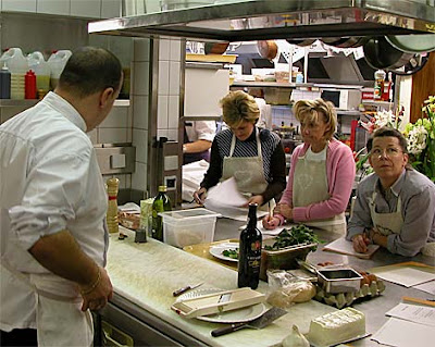 Cours de cuisine au Chabichou à Courchevel