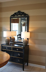 walls paint stripes striped painting colors stripe lessons emily clark wall horizontal yellow beige tips tutorial emilyaclark breakfast area striping