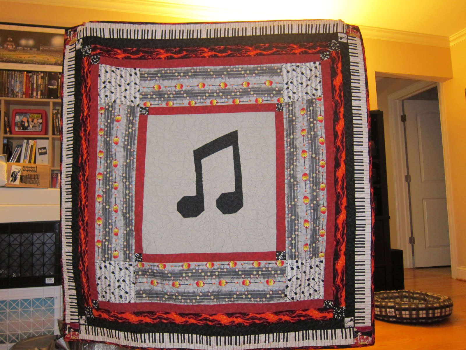 Jamie's Quilting Blog RockNRoll Quilt