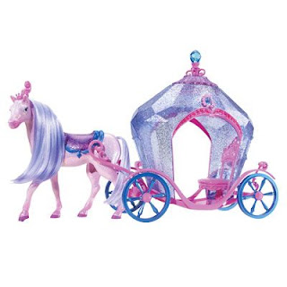 Carruagem da barbie castelo de diamante Clearance