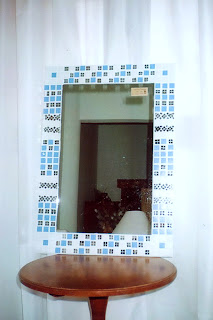 ixhelyumalai: Espejos Artesanales,trabajados con venecitas -Piedras y