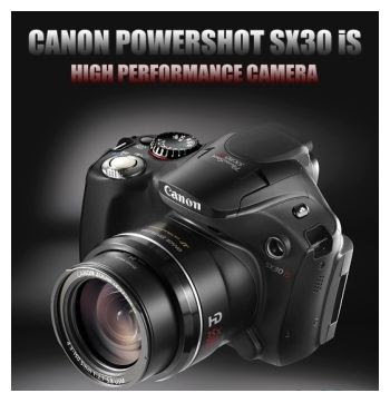 canon SX30IS: Canon SX30IS - with result still becoming handled by