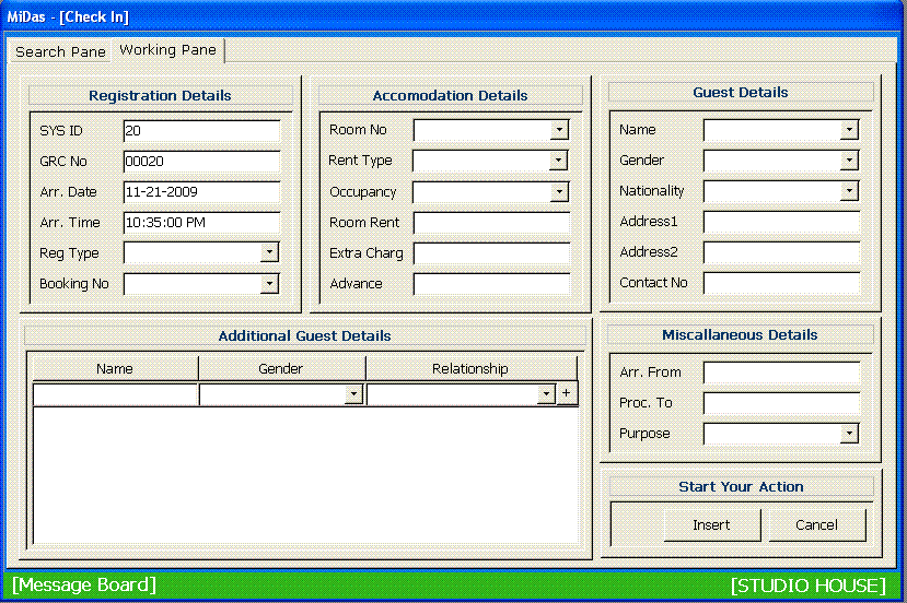 Hotel Managemanet Software Using Ms Access: Hotel Management Software ...
