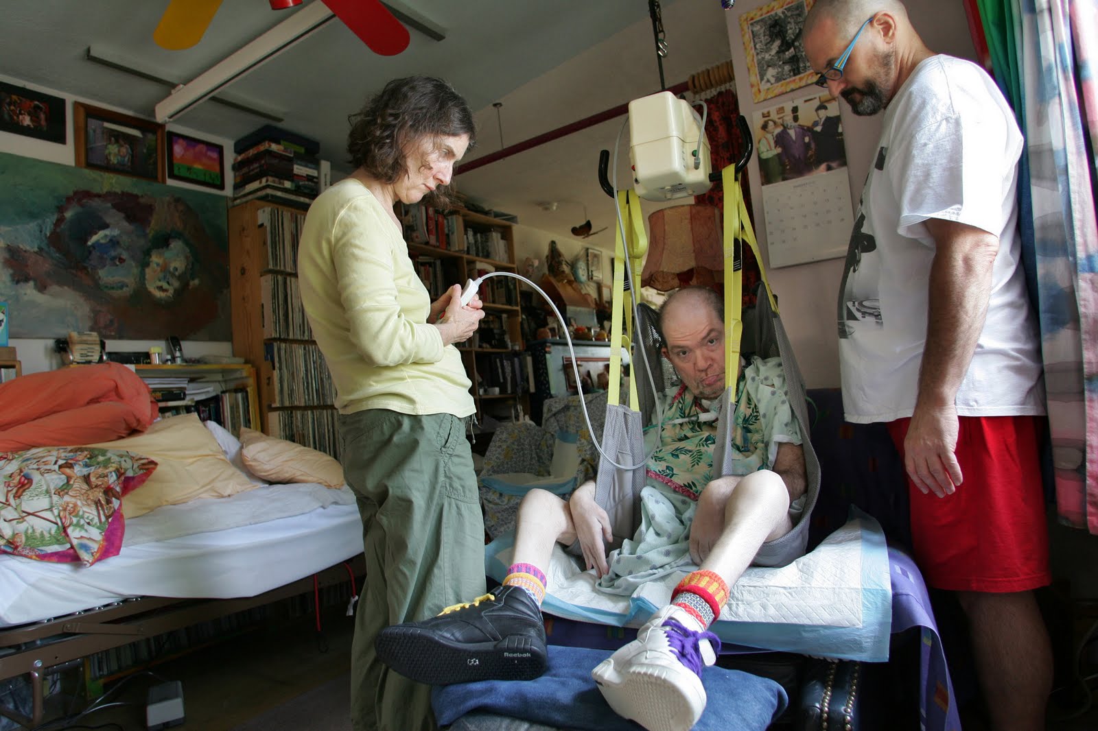 Story By Doug Oakley Severely Disabled Fear Cuts to In Home Care Program