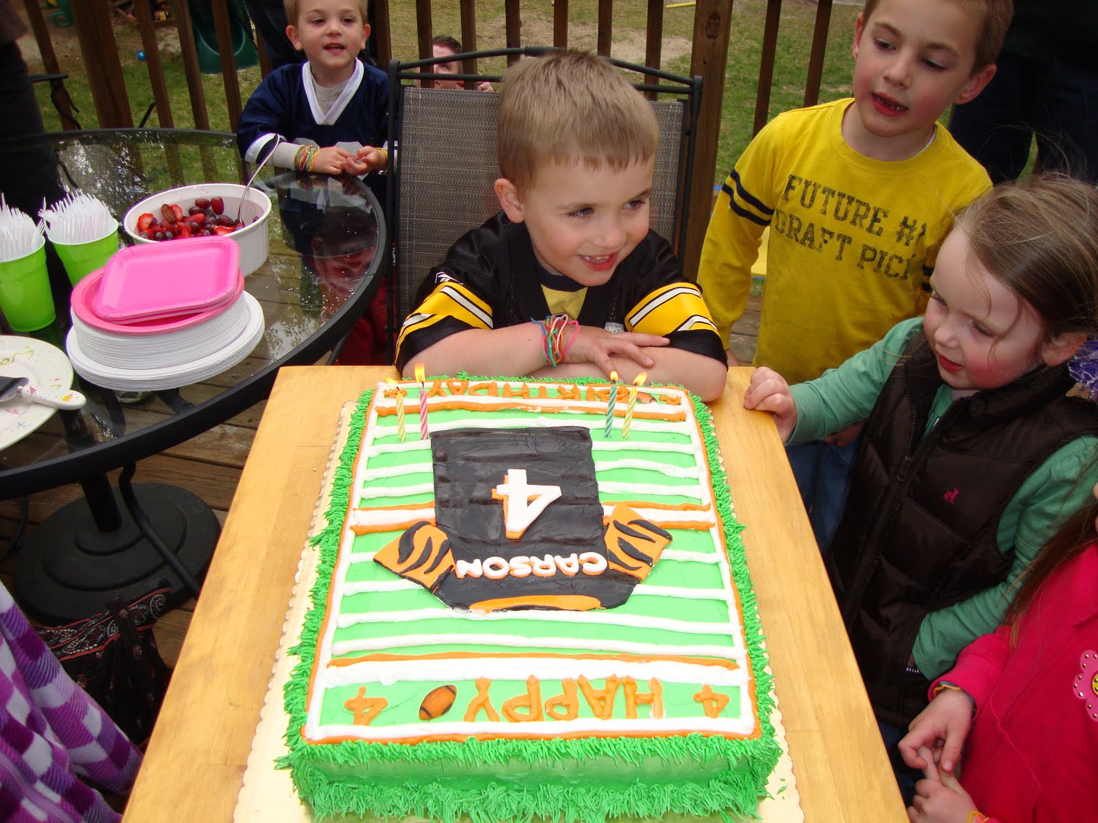 The Slates' Family Carson's Birthday Party