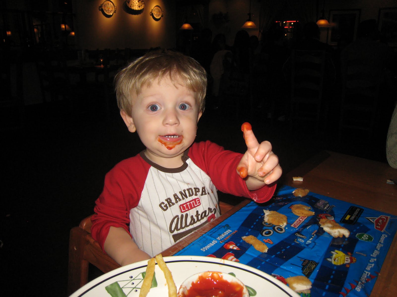 little g smith a boy's love of ketchup