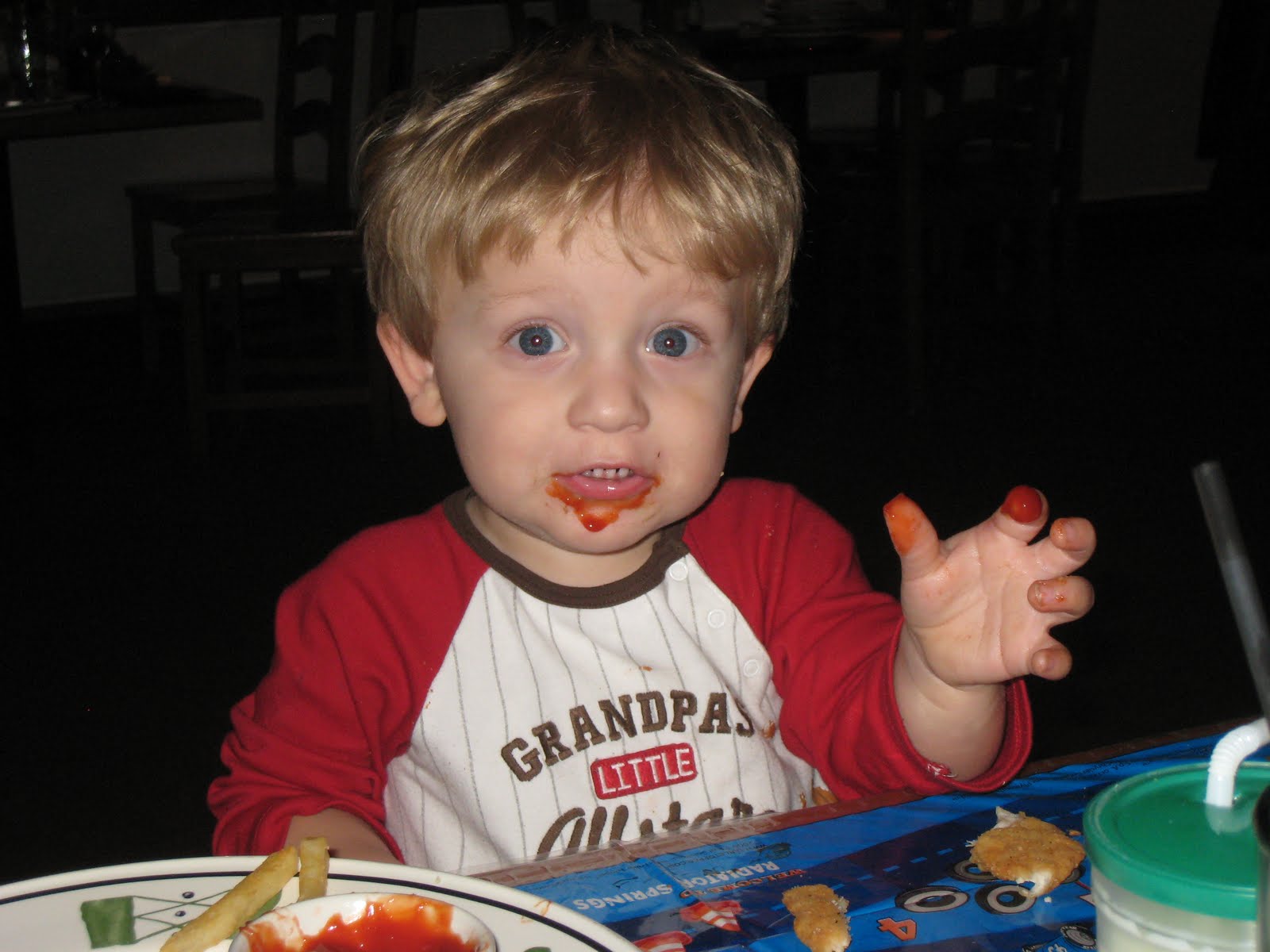 little g smith a boy's love of ketchup