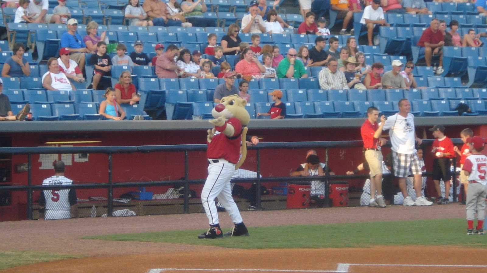 The Adventures of Team Oakley The Nashville Sounds game!