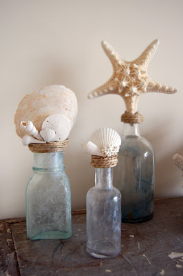 The Blessed Nest: Beachy Bottles -- You Can Fake It Too!
