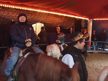 Horseback riding at the Christmas Market