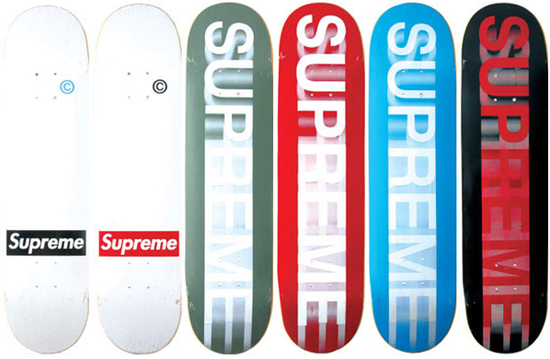 This, That and The Other: Supreme History Of Skateboard Decks