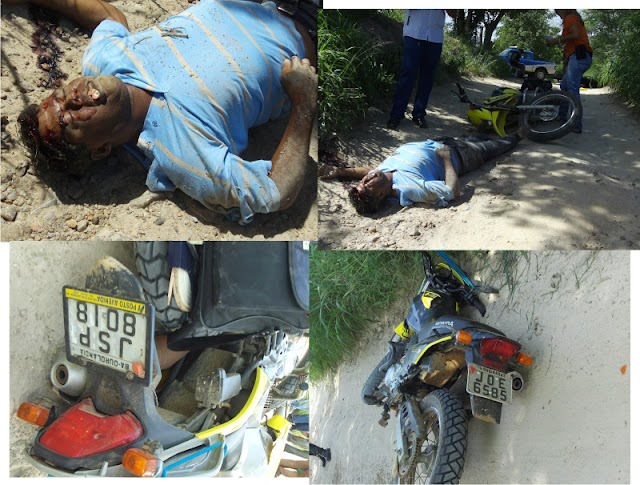 Jacobina: Colisão entre motos deixa um morto no desvio de Mirangaba