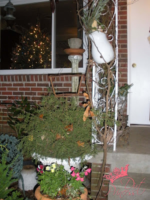 chickasaw homes tour christmas entrance