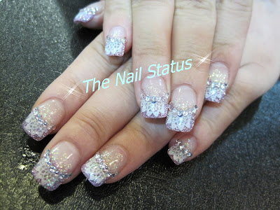 The Nail Status: Glitzy Bling Bling Nails