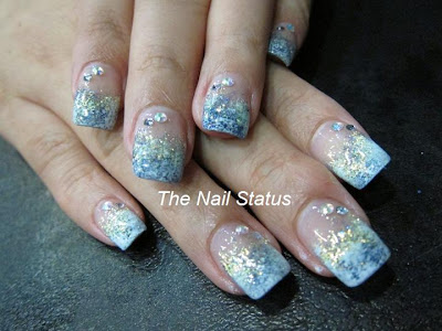 The Nail Status: Glitzy Bling Bling Nails