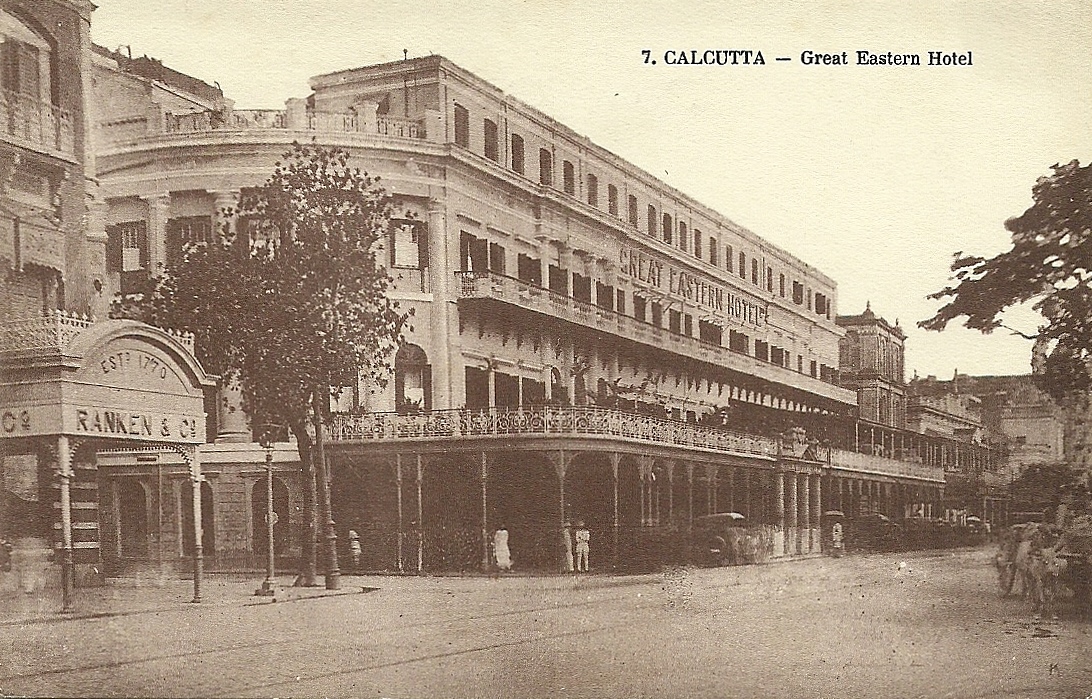 The traveler's drawer CALCUTTA [Kolkata] (India). Great Eastern Hotel