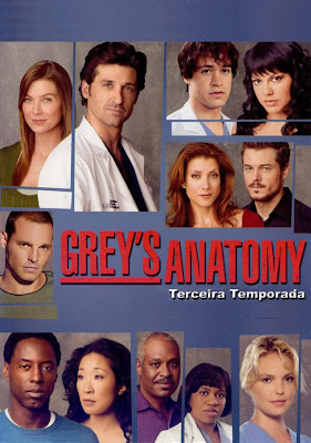 Grey's Anatomy - 3ª Temporada Completa - DVDRip Dublado