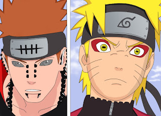 Naruto Vs Pain Battle 