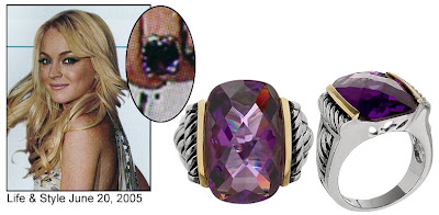 Purple Cocktail Ring Pictures
