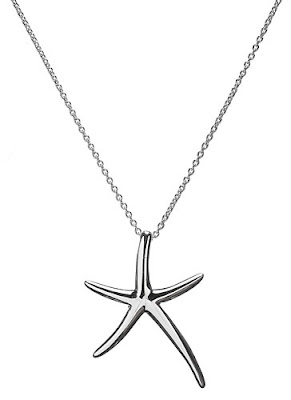 Sterling silver starfish jewelry