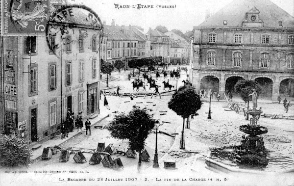 L'émeute du 28 juillet 1907