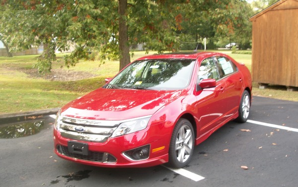 2011 Ford Fusion Sport Red