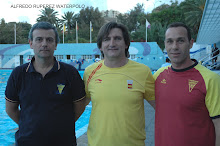 Con Antonio Aparicio y Hugo Durán