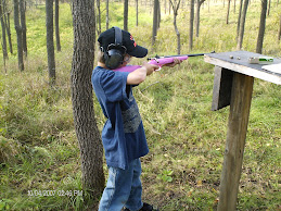 Me shooting a gun