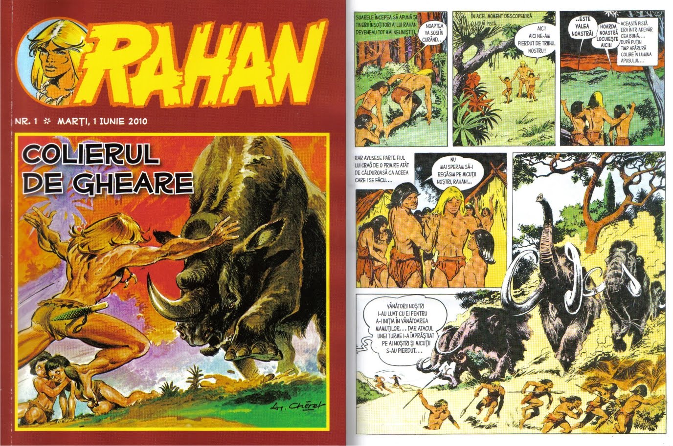 Reviste Rahan Smoking Cool Cat: Revista Rahan in romana