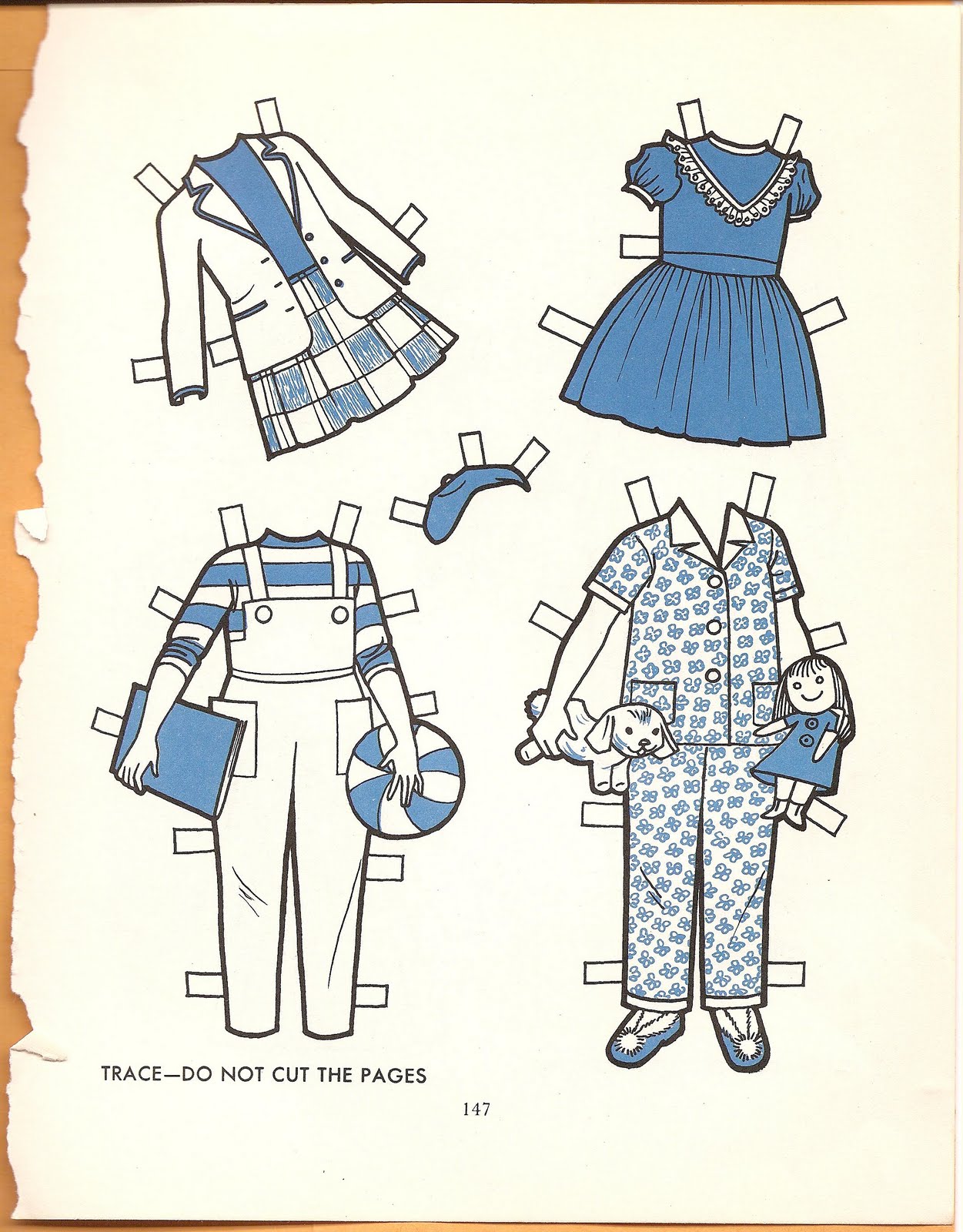 Mostly Paper Dolls How To Make and Dress Paper Dolls, early 1960's