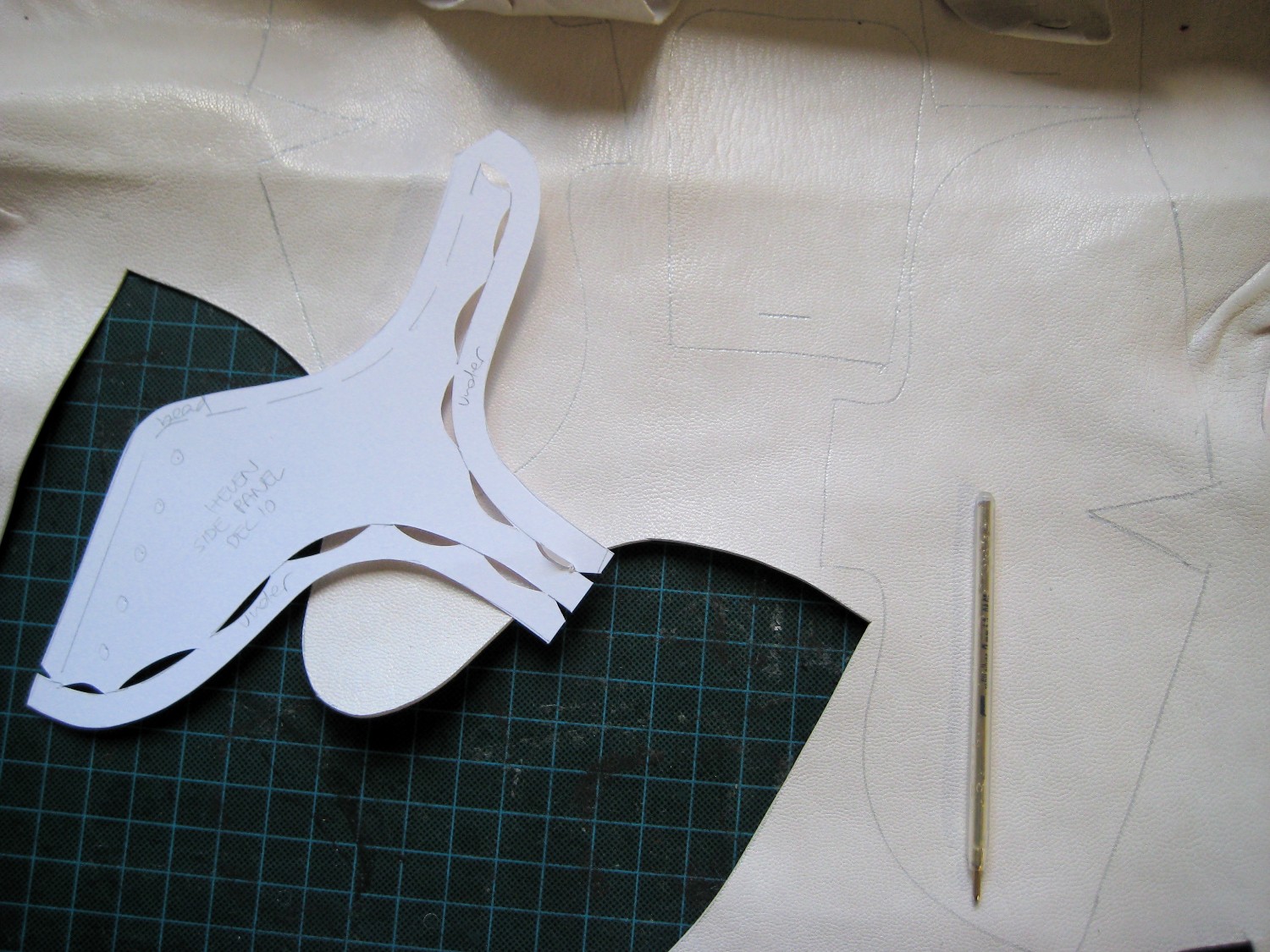 aprons and hammers In the studio