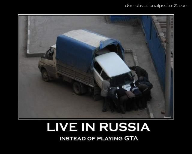 LIVE IN RUSSIA INSTEAD OF PLAYING GTA