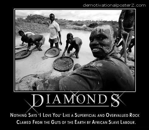 diamonds motivational poster