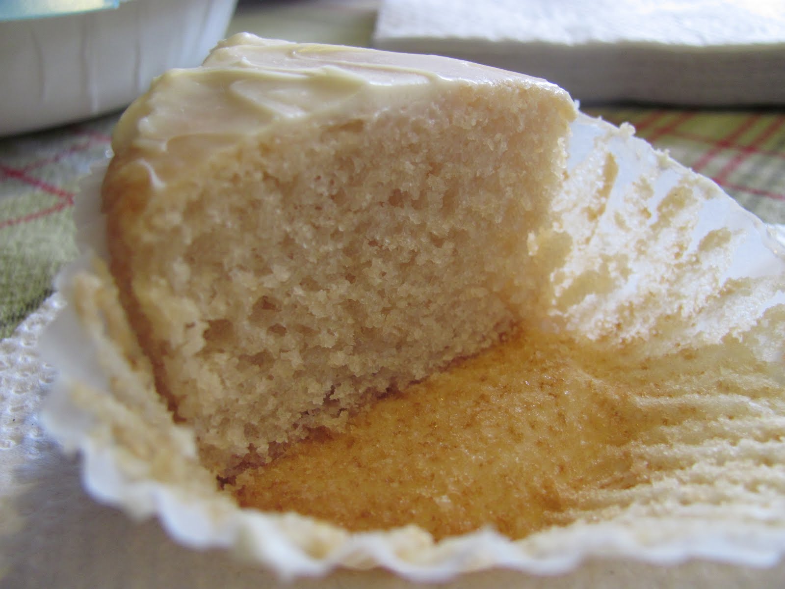 Rachel's Cooking Egg Free & Dairy Free Vanilla Cake with Cream Cheese