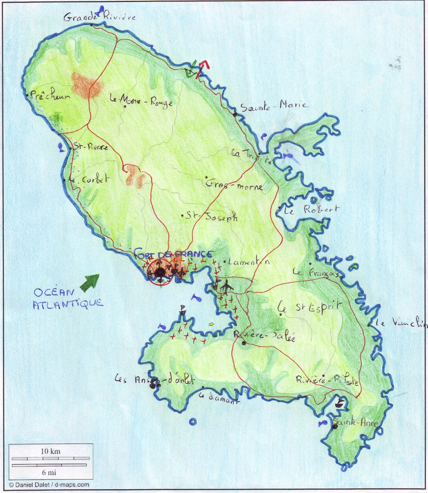 Concours Carto 4ème Cartes martinique