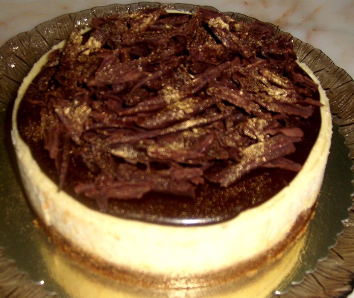 Chez FLORENTIN Çikolata Soslu Cheesecake