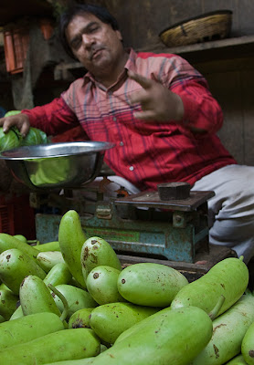 Vegetable vendor, Jamnagar