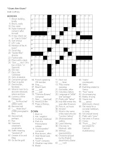 Logicians Chart Crossword
