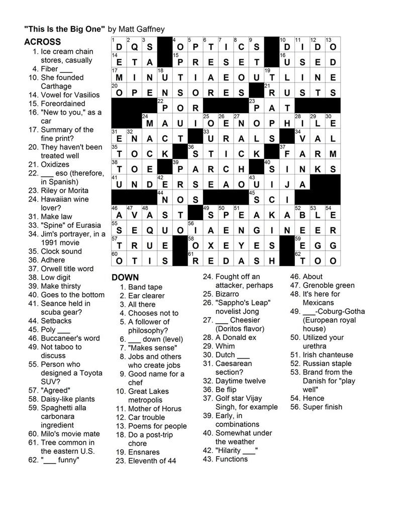 Pretty Good Grade Crossword Clue