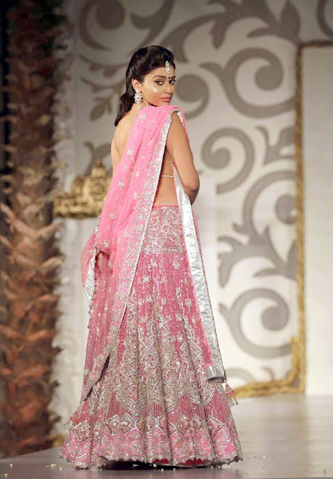 shriya saran on rfor bridal fashion week