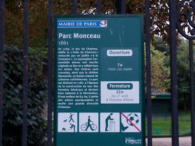 Parc de Monceau 1861