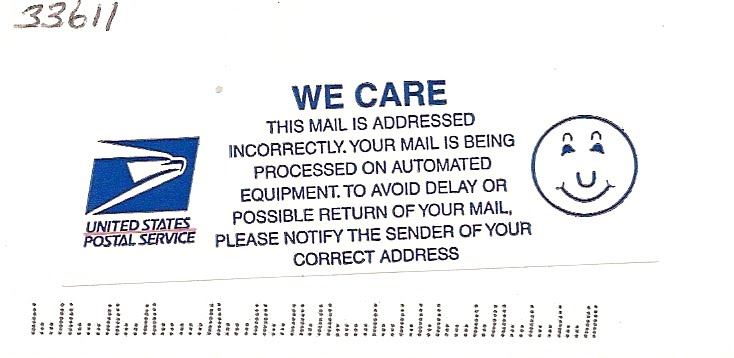 Forarding Mail Sticker ADIOS!: July 2010