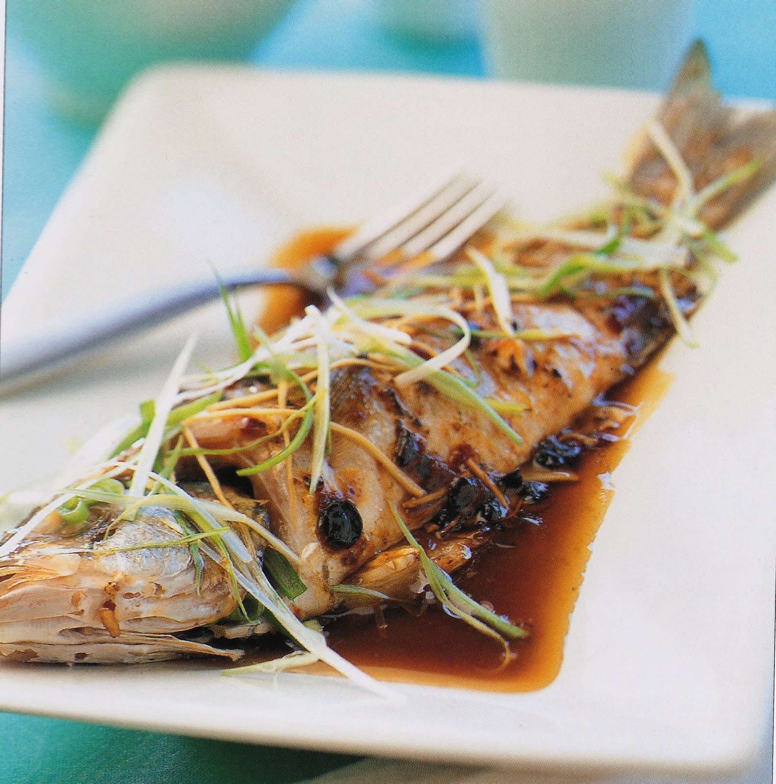 Over Rice Whole Fish with Black Bean Sauce