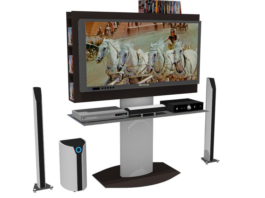 Diseños Etc.: Mueble para TV LCD